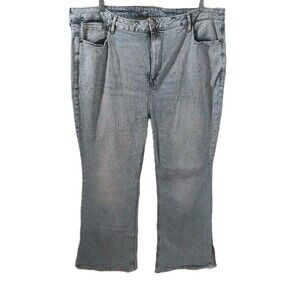 Old Navy Extra High-Rise Wide Leg Blue Jeans Women's 24 (Measures 23) Flare
